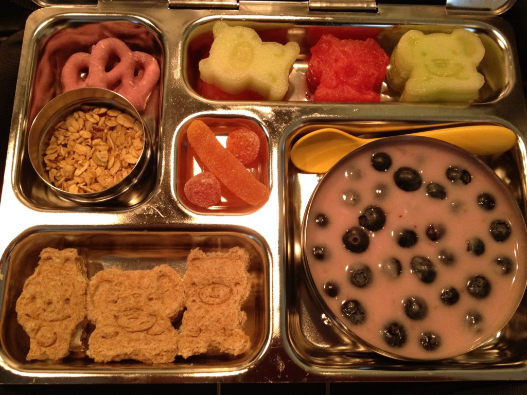 cute characters lunch
