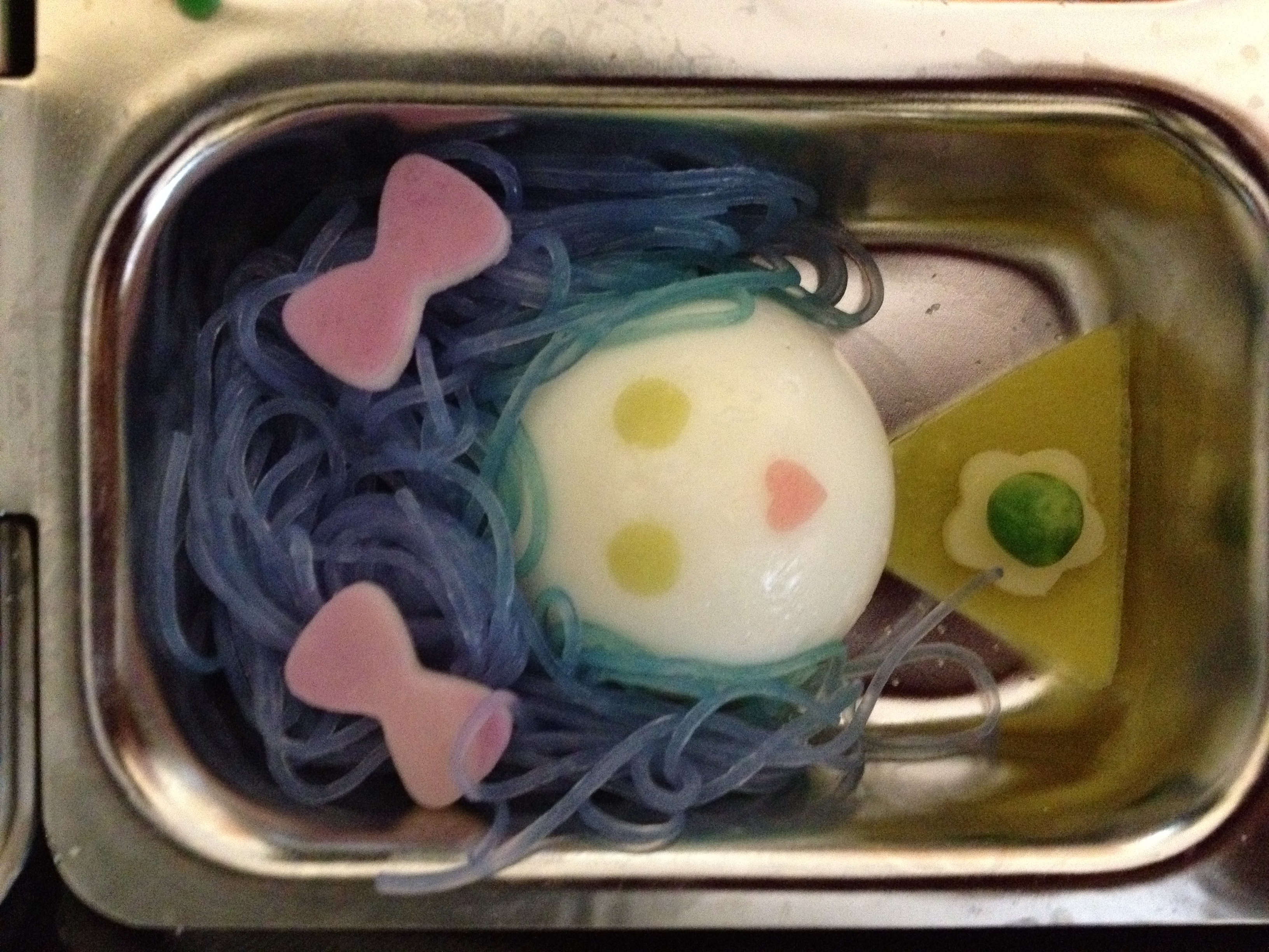 Pinky and Bluey Play Date Lunch Veggie-Bento